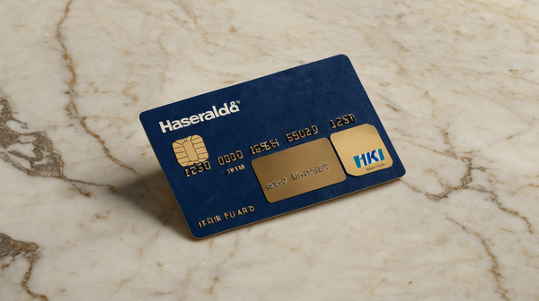 American Express Blue Cash Preferred credit card on a neutral background